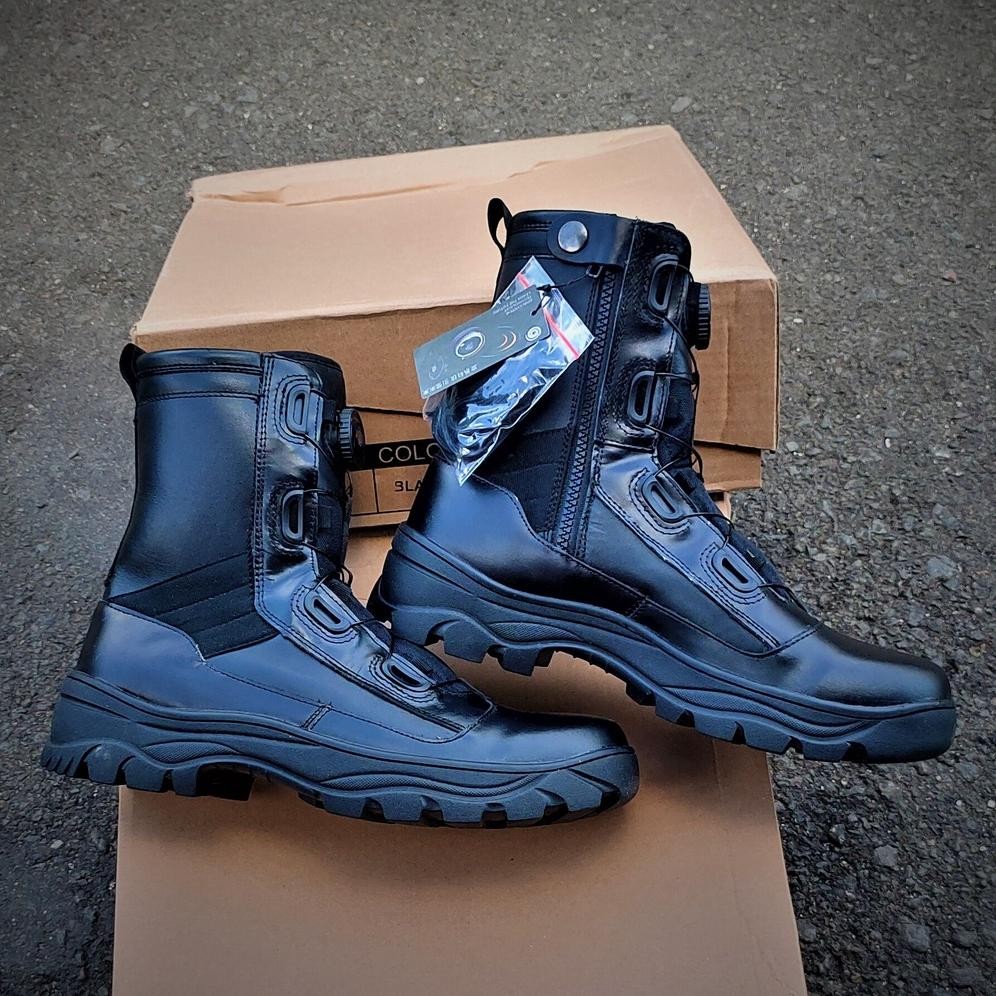 Sepatu Polisi Pdl Pdh Satpam Satpol Pp Polda Jateng Tali Putar Pria Keren