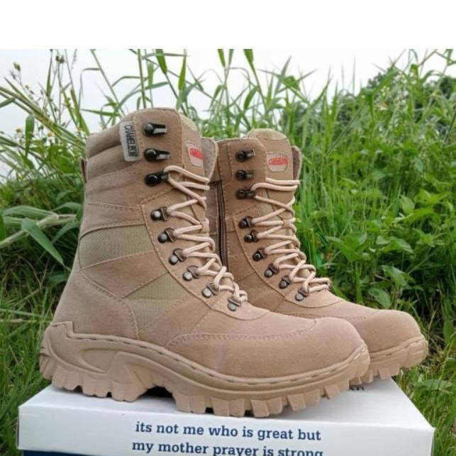 Sepatu Polisi Pdl Pdh Satpam Satpol Pp Tactical 511 Cream Pol Pp Kerjalapangan Anti Selif Pria Keren