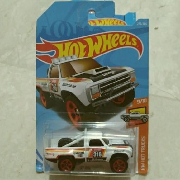 hotwheels 87 dodge d100