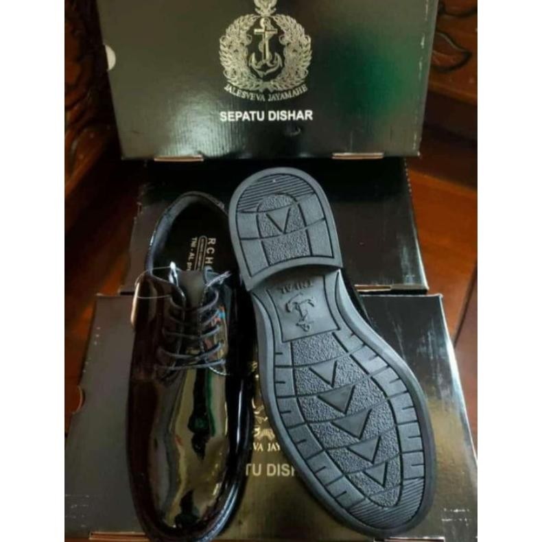 Sepatu Polisi Pdl Pdh Satpam Satpol Pp Dishar Tni Al Rch Pria Keren