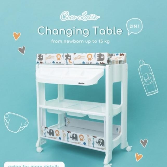 Cocolatte Baby Tafel / Changing Table / Bak Mandi