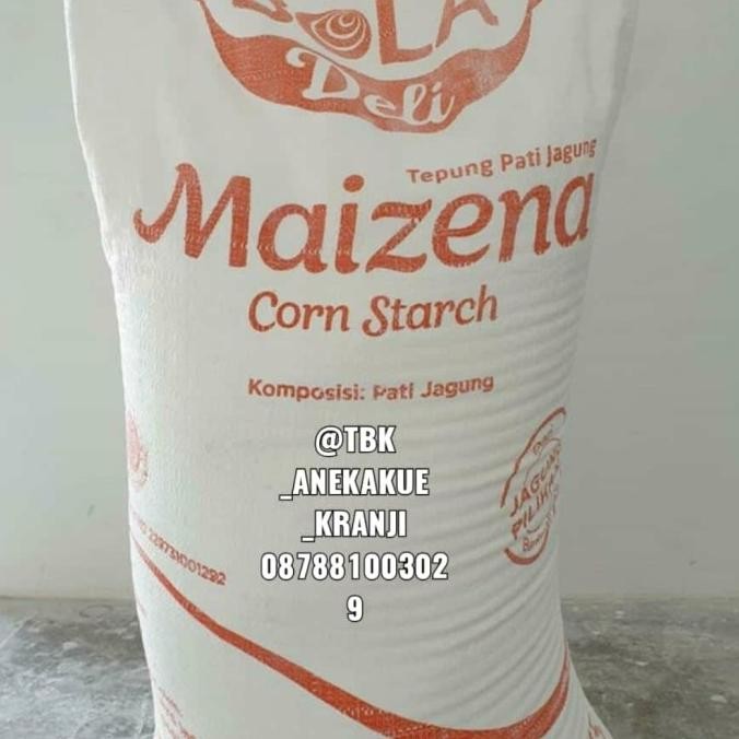 

Maizena Bola Deli 25 Kg/Pati Jagung/Corn Starch Via Gojek Terbaik