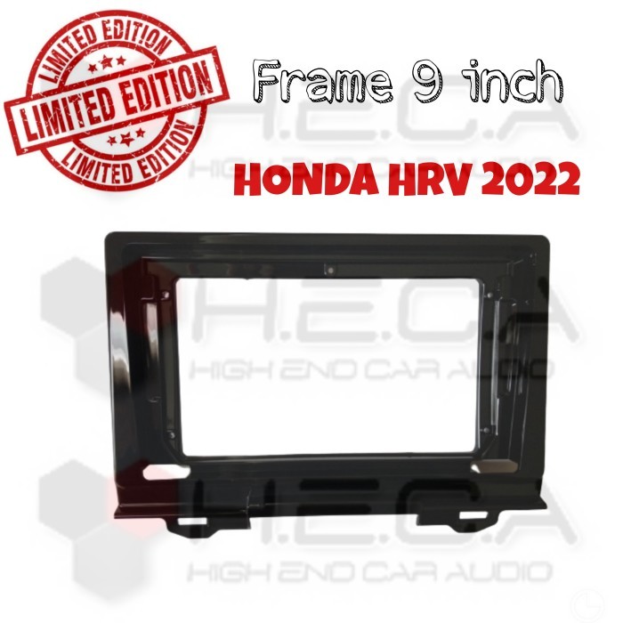 Paling Berkualitas Frame 9" Hrv 2022 Android 9 Inch Head Unit Double Din Tv Tape Mobil