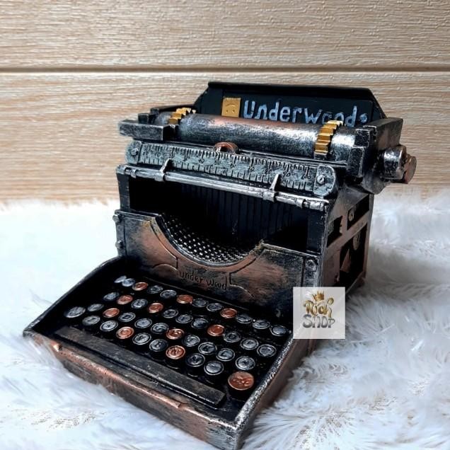 Pajangan Vintage Unik Mesin Tik Hiasan Dekorasi Meja Retro