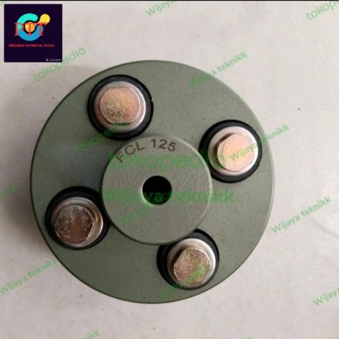 FLEXIBLE COUPLING FCL 125 COUPLING DINAMO FCL-125 COUPLING MESIN FCL125 1411T