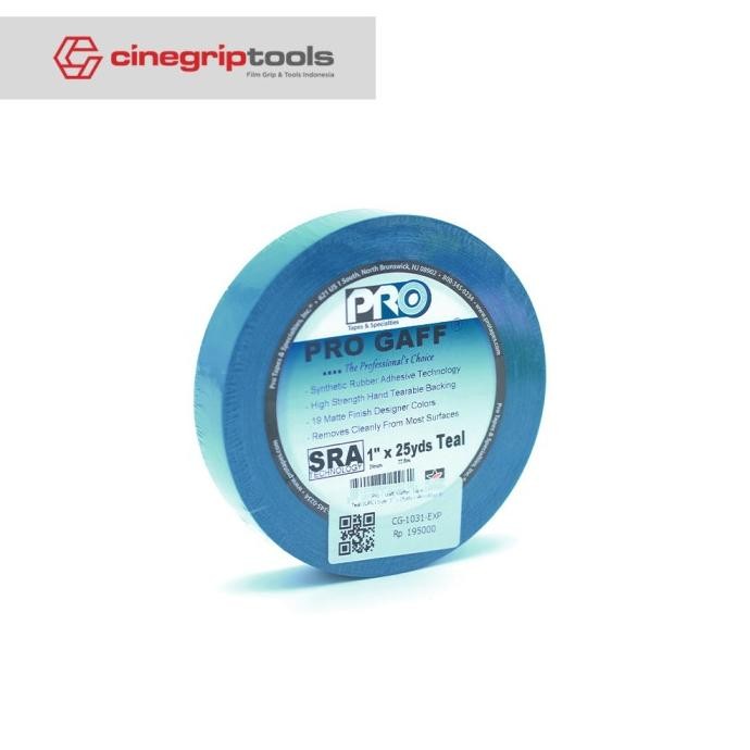 

BEBAS ONGKIR - Pro Gaff, Gaffer Tape Fluorescent (UPC) Size: 1" x 25yds/2.4Cm x 23M