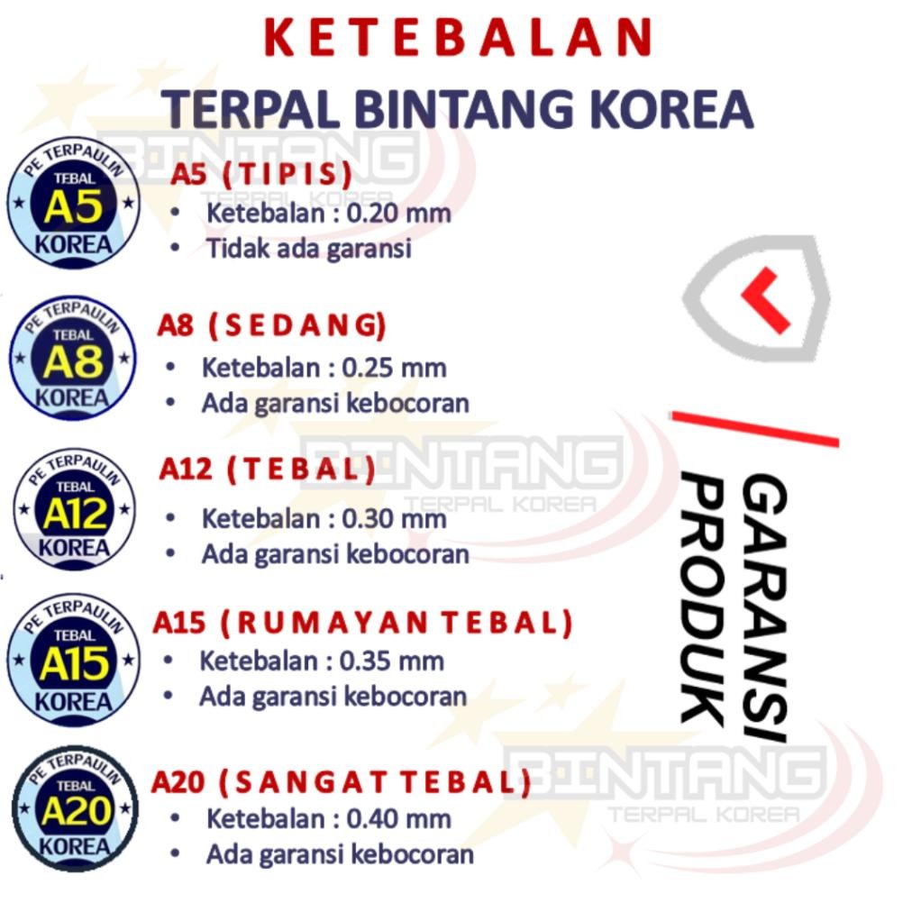 Terpal Kolam Terpal 130x70x75 70x130x75 1.3x0.7x0.75 0.7x1.2x0.75 Korea Asli Terpal Kolam