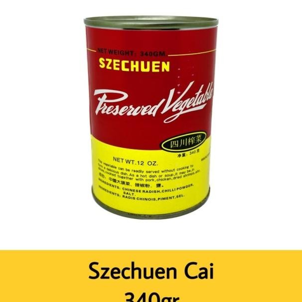 

Szechuan Cai Preserved Vegetable 340Gr / Sichuancai / Sichuan Cai Ikps