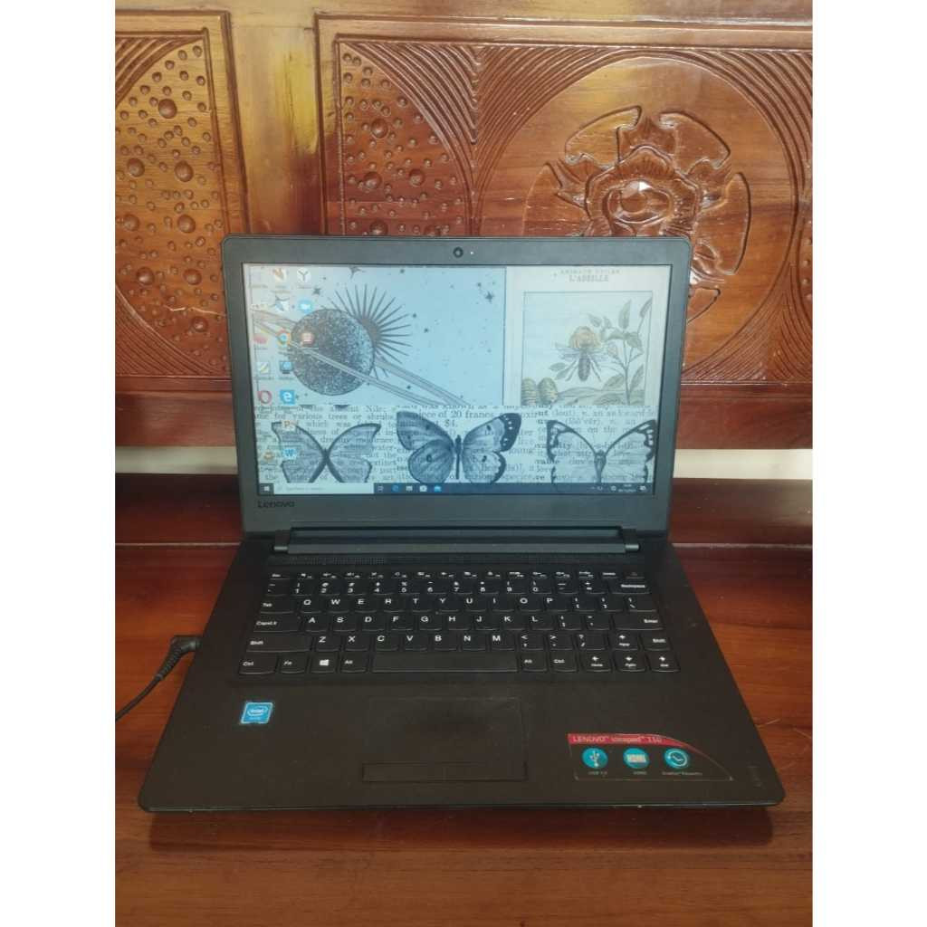 Laptop Lenovo Ideapad 110 IINTEL CELERON RAM 2 GB LAPTOP SECOND BERGARANSI MALANG