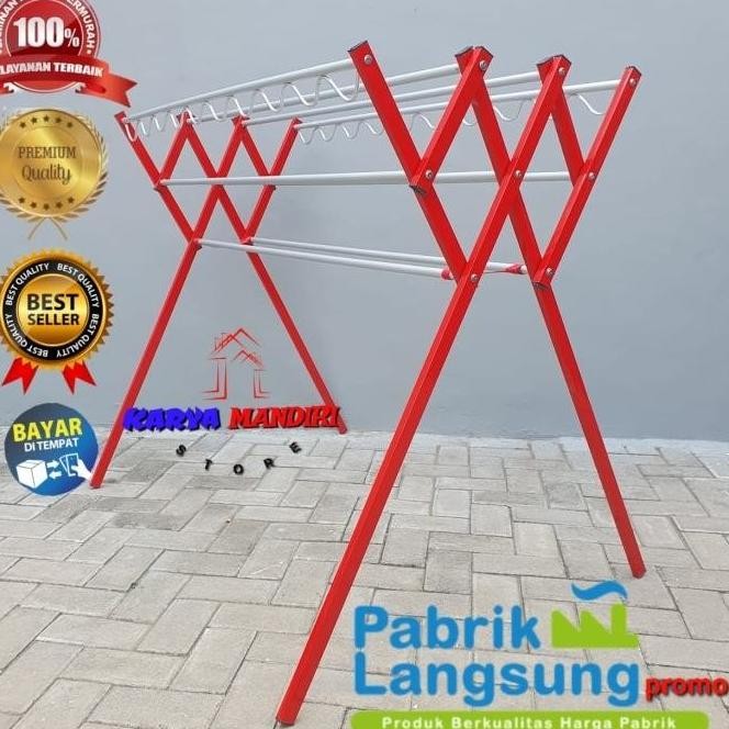 JEMURAN BAJU ALUMINIUM 120 CM 1411T