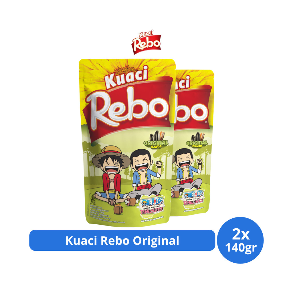 

Kuaci Rebo Original 140gr x 2 pcs