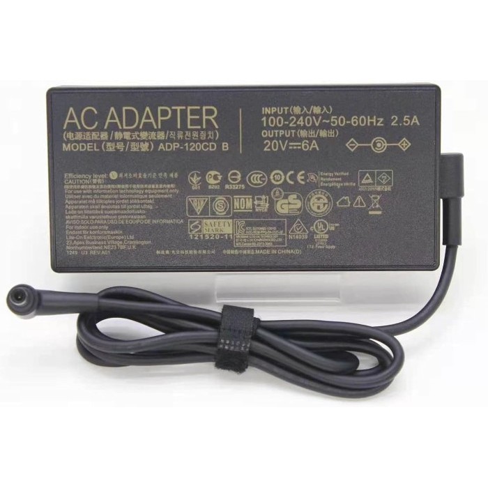Adaptor Charger MSI Katana GF66 GF76 GF63 Thin 10SC 11SC 12HW 20V 6A