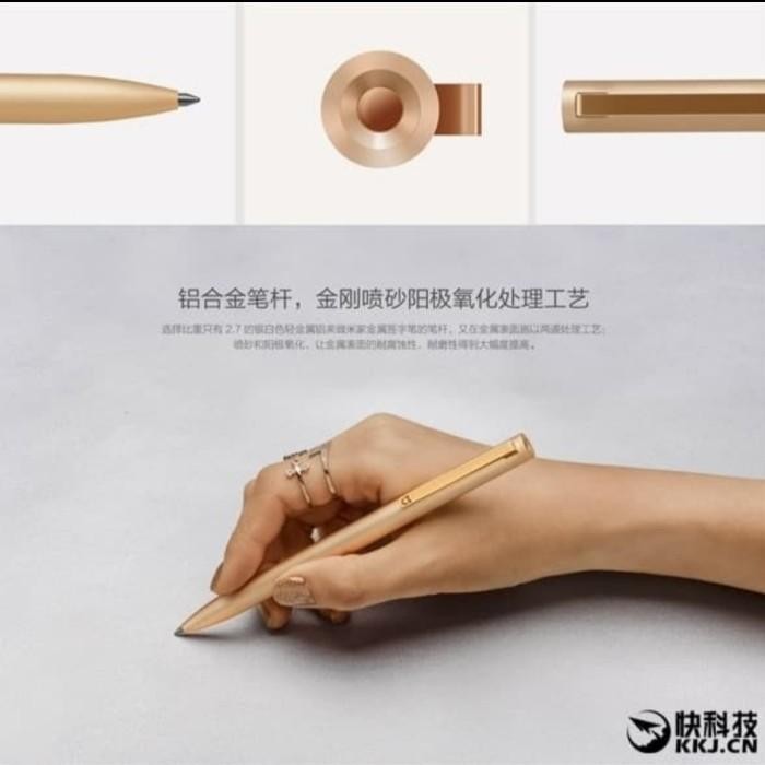 

Xiaomi Pen Pulpen, Ballpoint Premium - Original - Gold