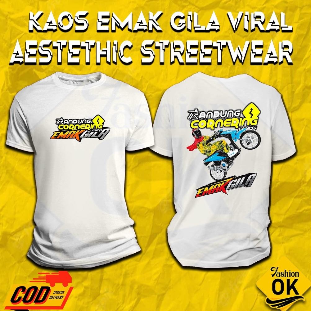 Baju Emak Gila Japan Art Bandung Cornering Lovers Sunmori #Terbarubajuemakgila