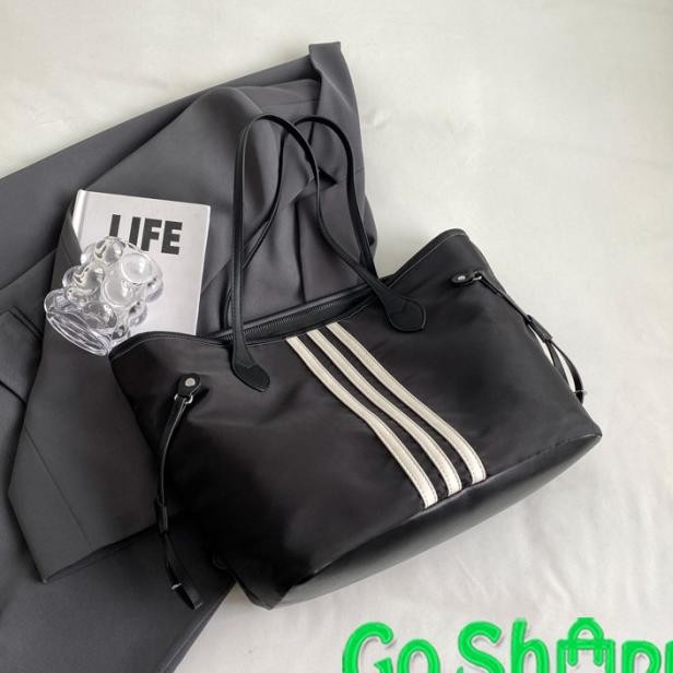 Tas Tote Bag Nylon Besar Wanita Fashion Korea Te13