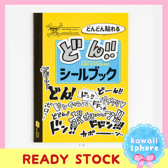 

ONE PIECE x Hobonichi Sticker Stick it with Gusto - DON!! Sticker Set