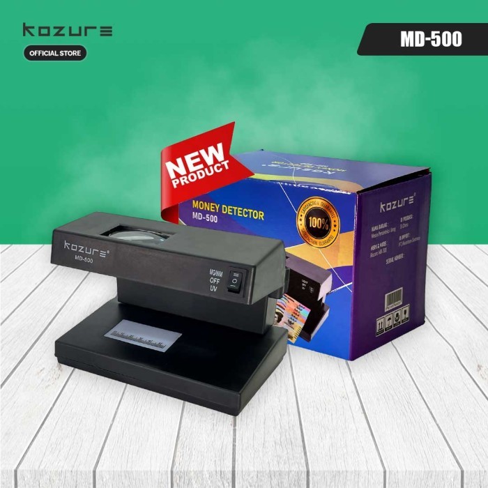 

Terlaris MONEY DETECTOR Kozure MD500 Pendeteksi Uang Palsu SALE