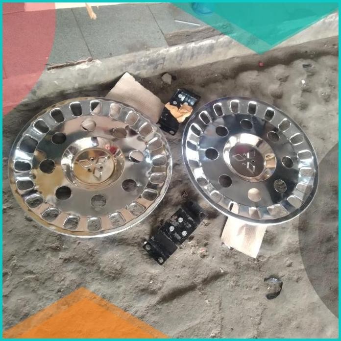 Dop roda ring 20 truk Fuso lubang 8 belakang 2 pcs 140BZ4 accessories