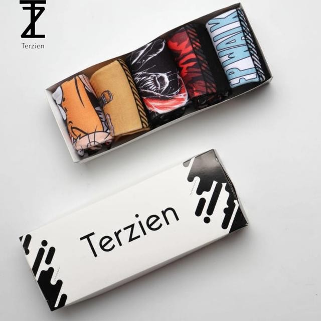 Kaos Kaki Panjang Fullprint Pria Wanita 1 Box Isi 5 - Terzien