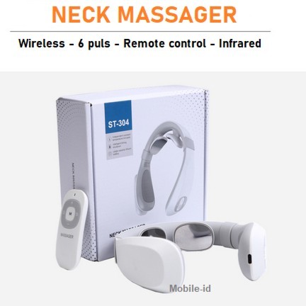 Cuci Gudang Alat Pijat Leher Elektrik Neck Massager Terapi Leher Refleksi Infrared