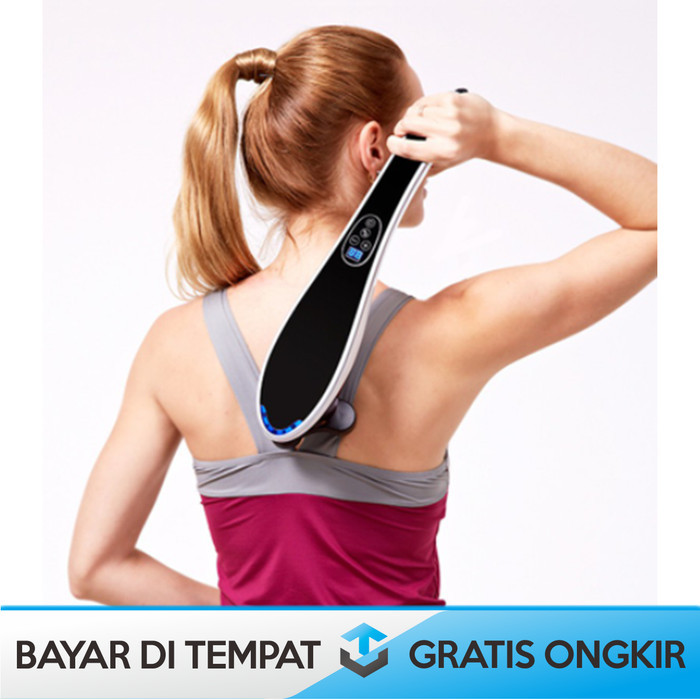 Ready Stock Alat Pijat Elektrik Getar Dolphin Taffsport Original Portable Punggung