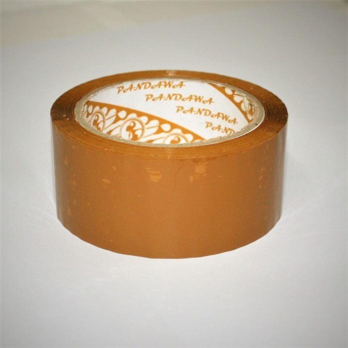 

Lakban Coklat dan Bening "PANDAWA" 2 Inch 45mm x 90Yards Ekonomis -MN