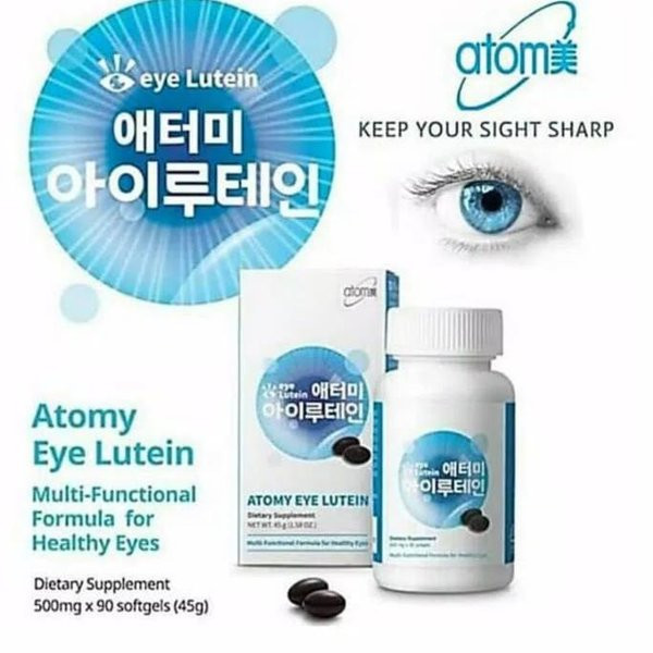 Atomy Eye Lutein Vitamin A Glukoma Katarak Degenerasi Makula Mata