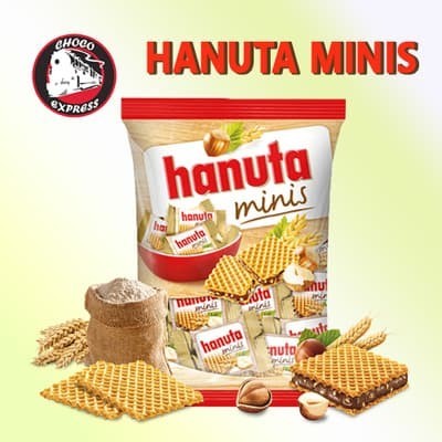 

HANUTA MINIS Wafer Isi 19 Pcs (Made in Germany)