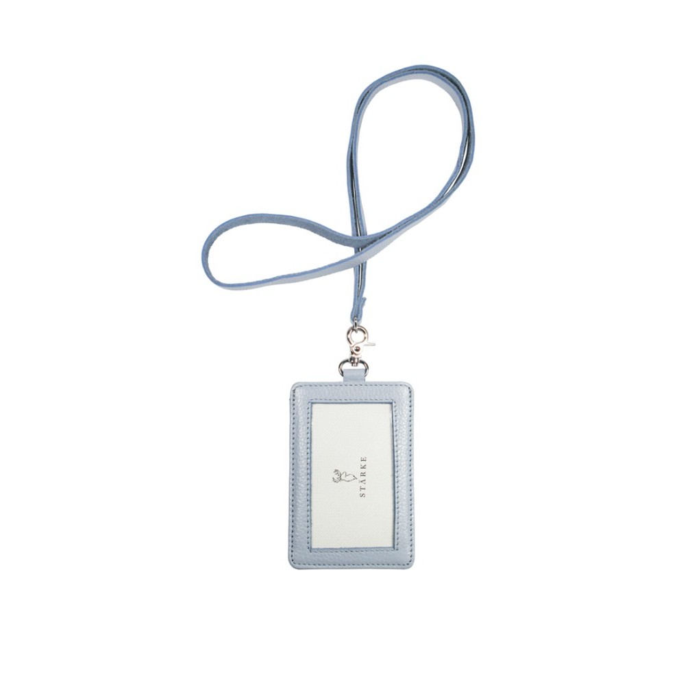 

ID Card Tempat Name Tag Kulit Asli STARKE Hustle Hog Skyblue Tekstur