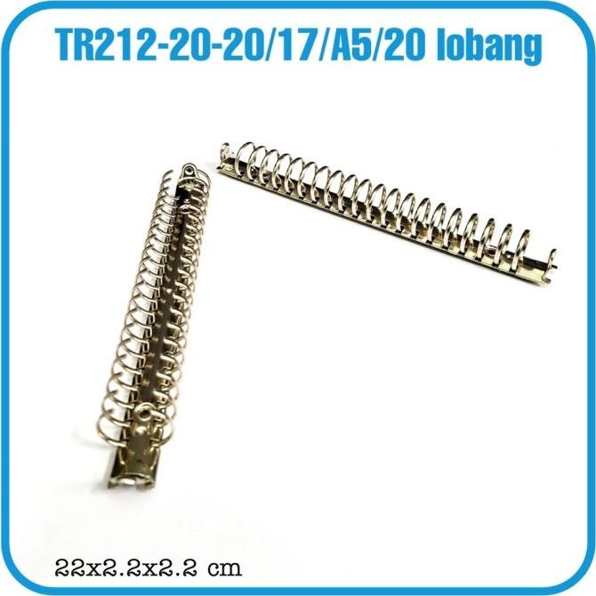 

TERLARIS - SOS Mekanik Binder/Ring Binder TR212-20-20/17/A5/20 lubang