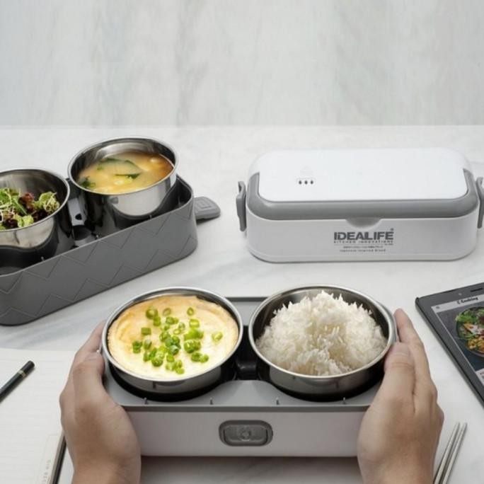 

TERSEDIA ELECTRIC LUNCH BOX PENGHANGAT MAKANAN ELEKTRIK 4 BOWL IDEALIFE IL 110A