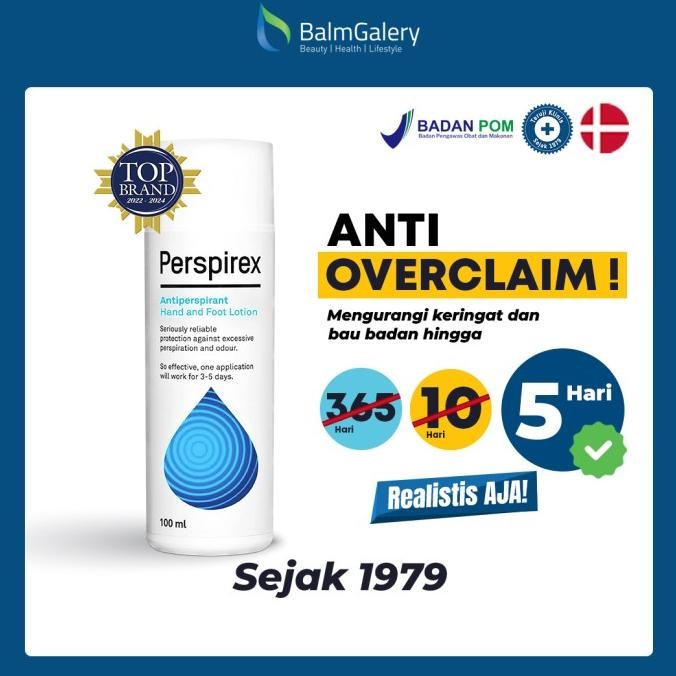 Perspirex Hand and Foot Lotion / Deodorant Kaki dan Tangan - 100ml