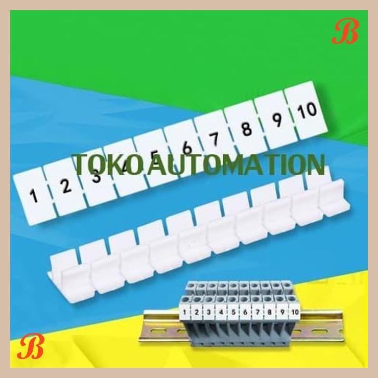 

| TKAT | UK3N UKK3 ST2.5 PHOENIX CONTACT MARKER STRIP ZB5 AY94