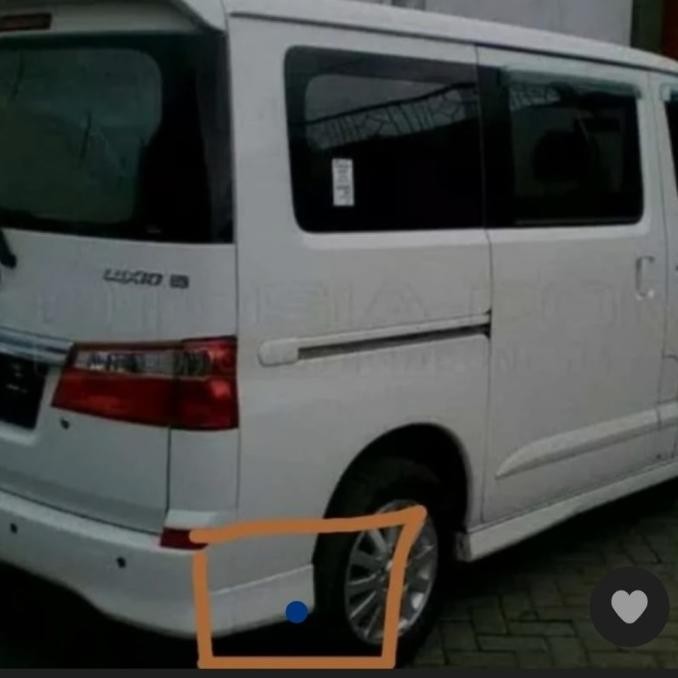 Moulding Bodi Luxio Belakang Termurah