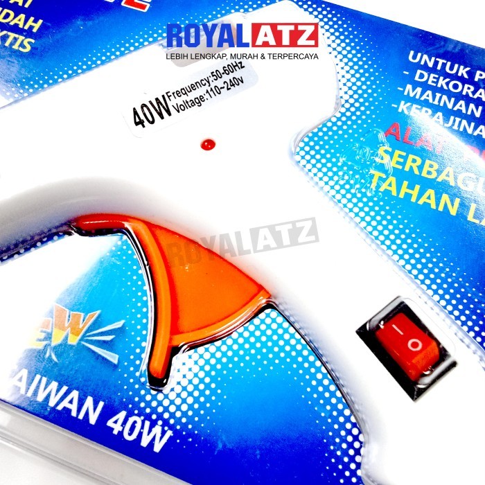 

Hot Melt Glue Gun / Alat Lem Tembak 40 Watt BELIEVE High Quality