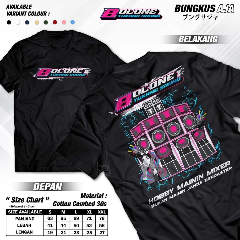 Kaos Balane Tukang Sound Hobi Main Mixer Bukan Janda Berdaster Soundman Operator Sound A4057