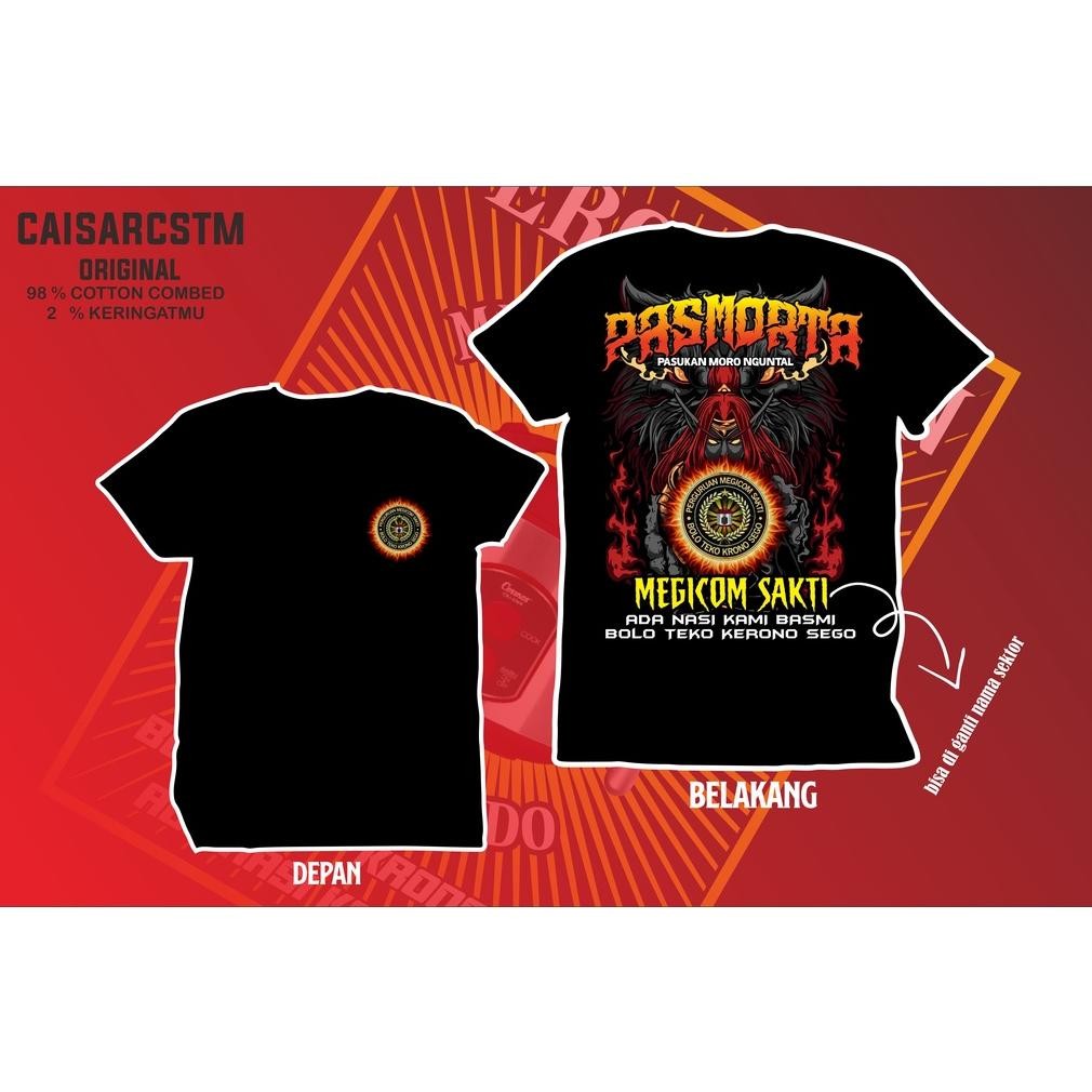 Kaos Magicom Sakti Kaos Pasmortal Kaos Perguruan Magicom Sakti Kaos Pasukan Moro Nguntal Kaos Pasmor