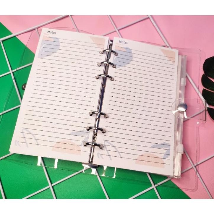 

1 Paket Binder A6 Ring 6 Budgeting Keuangan Financial Planner Agenda Notebook Saving Jar Tantangan Menabung Zipper Lo Jurnal Journaling Catatan Daily Cashflow Buku Notes Stiker Dompet Pengatur Keuangan