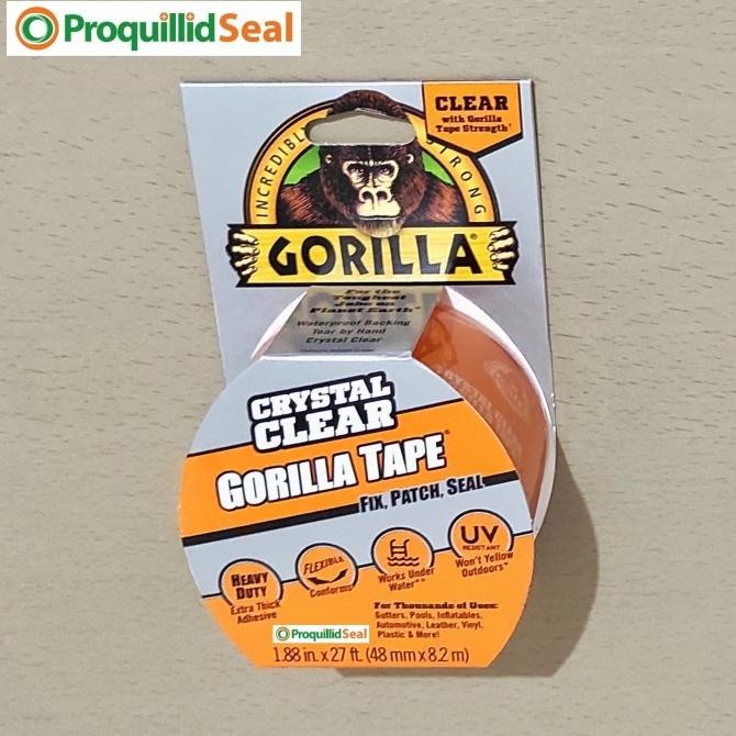 

TERMURAH - GORILLA SELOTIP HEAVY DUTY FLEXIBLE STRONG CRYSTAL CLEAR TAPE 48MM 8M