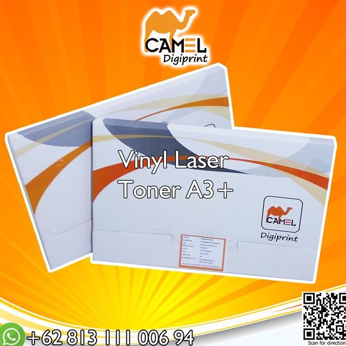 

TERLARIS - sticker vinyl laser A3+ CAMEL DIGIPRINT paket 50