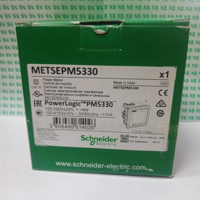 PowerLogic METSEPM5330/PM5330 SCHNEIDER ORIGINAL