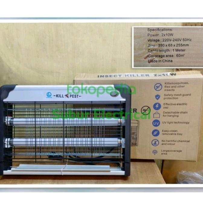 insect killer lampu perangkap nyamuk lalat serangga insect killer mini