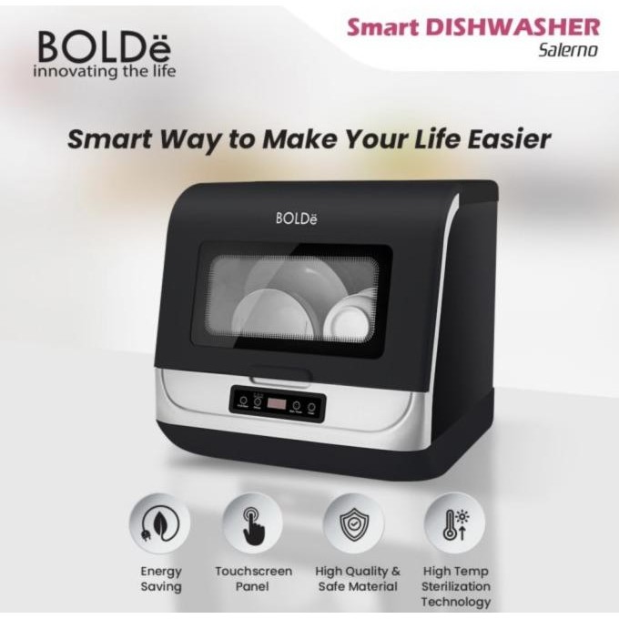 Smart Dishwasher Salerno Mesin Pencuci Piring Otomatis