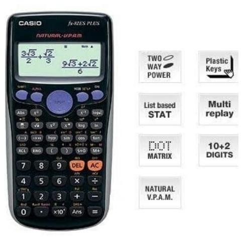 

TERMURAH - Kalkulator Casio FX 82ES Plus Scientific Kalkulator 113127