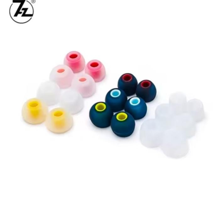 7HZ H07 H08 SILICONE EARTIPS 6PAIRS (12PCS) WITH CASE 1511T