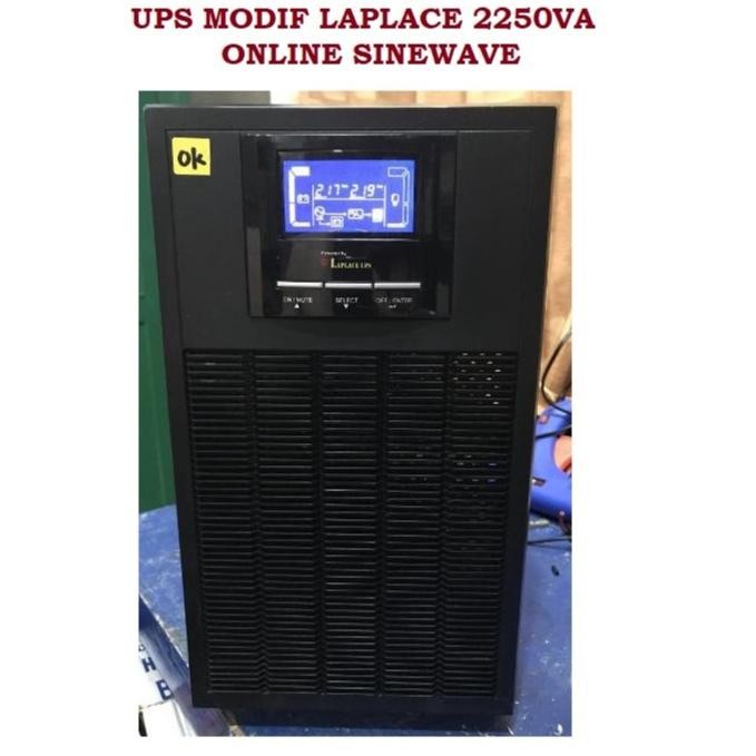 UPS MODIFIKASI Ups Laplace MP NC Smart 2250Va /1600W ONLINE SINEWAVE Murah