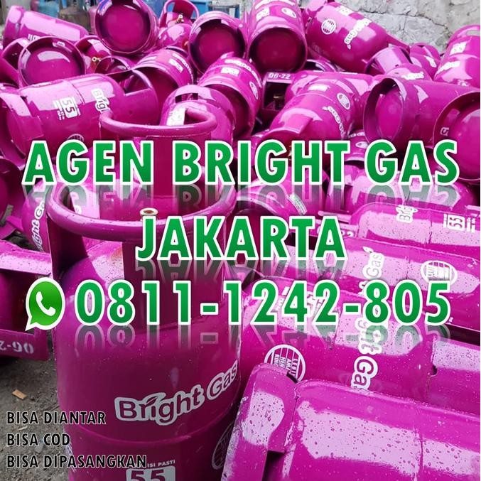 PAKET GAS 5,5 KG PINK PLUS ISI + REGULATOR