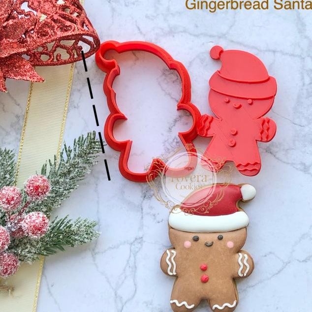 

(Satuan) Gingerbread Batch 1 Christmas Cookie Cutter