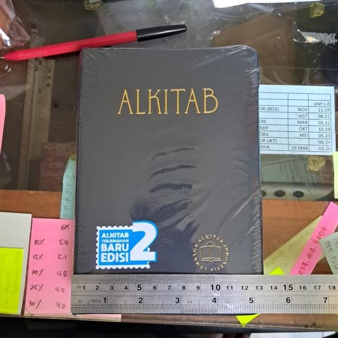 

Alkitab Kristen Sedang Index Tb 052-100 Original Dan Terpercaya