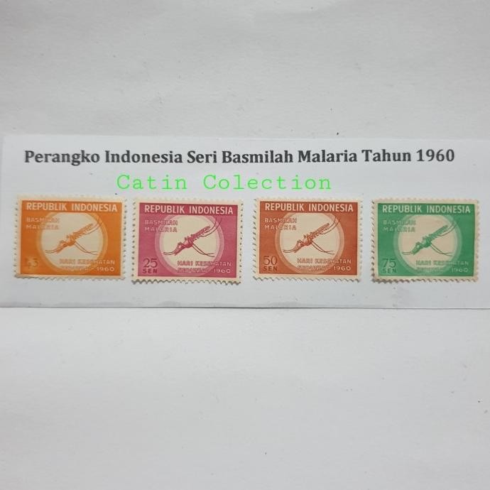 

Perangko Indonesia Set Seri Basmilah Malaria Tahun 1960 Kondisi Baru Original Dan Terpercaya